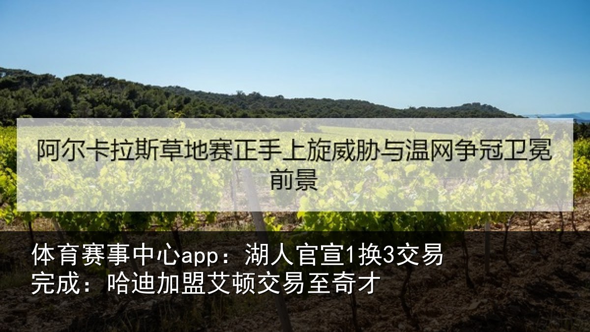 体育赛事中心app:湖人官宣1换3交易完成:哈迪加盟艾顿交易至奇才