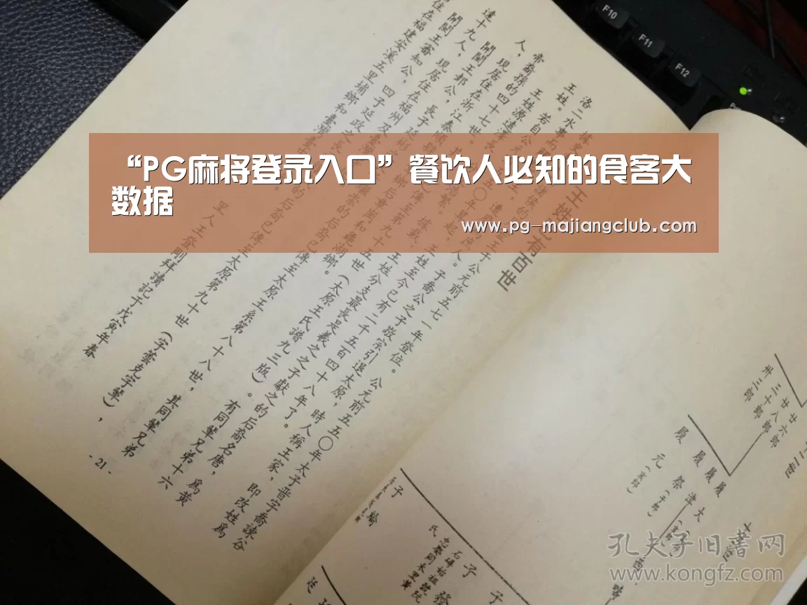 “PG麻将登录入口”餐饮人必知的食客大数据(图1) PG麻将登录入口